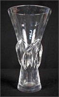 Steuben Glass Rose Vase 10.75" H.