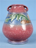 Roseville Baneda Pink Vase Circa 1930 w/ Label