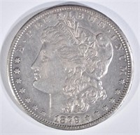 1879-CC MORGAN DOLLAR  AU