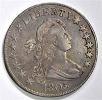 1805/4 DRAPED BUST HALF DOLLAR