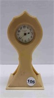 NEW HAVEN WINDUP FRENCH IVORY CLOCK