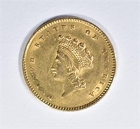 1854 GOLD $1 DOLLAR TYPE 2  BU