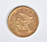 1866-S $2 1/2 GOLD LIBERTY  BU