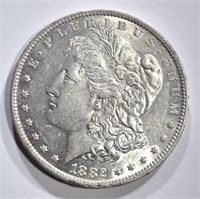 1882-O MORGAN DOLLAR, GEM BU