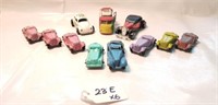 X12 Small Metal Toy Cars