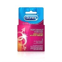 (2) Durex Condoms Performax Lubricated 3 Count