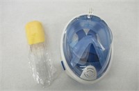 Free Breath Snorkeling Mask, Blue