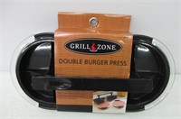 "As Is" Grill Zone Double Burger Press