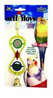 JW Pet Company Activitoys Hour Glass Mirror Bird