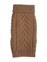 FabDog Super Chunky Knit Turtleneck Dog Sweater