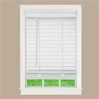 Hometrends 2" Cordless Faux Wood Blinds, 44x48",
