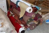 Pallet Lot, Upholstry Fabric Rolls