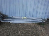Pallet of Chain Link Fence & Fence Posts