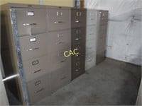 5pc 4drawer Lateral File Cabinets