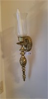 Pair of Brass Wall Sconces