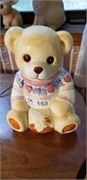 Teddy Bear Cookie Jar approx 10"