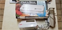 Vacuum Food Sealer, Hand Mixer, Elec. Knife