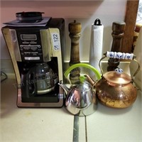 Mr. Coffee Coffee Maker, tea pots, S&P, more