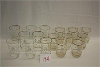 2 SETS OF GUARDIAN WARE GLASSES (16 PIECES)