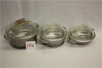 GUARDIAN SERVICE WARE SET OF 3 SERVING DISHES