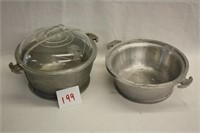 GUARDIAN WARE SET OF 2 DISHES W/ 1 GLASS LID