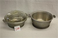 GUARDIAN WARE SET OF 2 DISHES W/ 1 GLASS LID