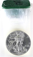 US MInt Roll  (20) BU American Eagle Silver Dollar