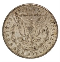 1879-O AU Vam 12 - Double 87 Morgan Silver Dollar