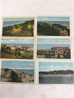 Lot of six Port Stanley postcards.