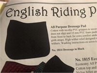 All Purpose Dressage Pad - Black only - 3 Pak