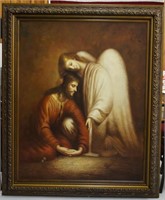 S. James Early Religious O/C of Jesus and Angel
