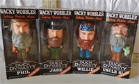 (4) Duck Dynasty Bobbleheads