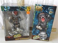 (2) King Kong Bobbleheads