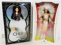 (2) Cher Barbies