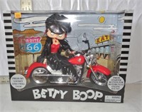 Betty Boop on Motorcycle