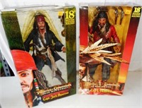 (2) Pirates of the Caribbean Figure