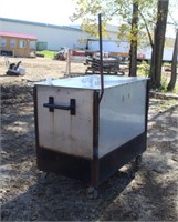 Stainless Steel Part Washer, Approx 4ftx30"x27"
