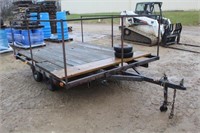 Homemade Trailer, Approx 7ft x 10ft, Tandem Axle