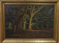 Oil on Canvas "Trees"