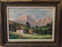 Vincenzo Scala Italian Landscape Scene