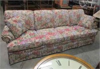 nice flexsteel floral sofa