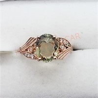 14K Zultanite Diamond Ring