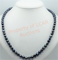 Sterling Silver Fresh Water Pearl Necklace