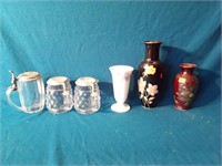Lot Of Various Vases And Glassware