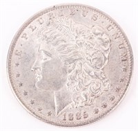 Coin 1885-O  Morgan Silver Dollar Uncirculated.