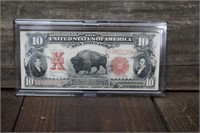 1901 Red Seal $10 Buffalo Note