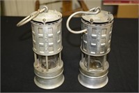 2 Permissible Miner's Safety Lamps No 209