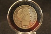1909S Barber Silver Half Dollar - Liberty