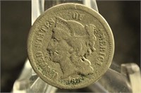 1872 Nickel Three-Cent