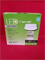 7" Spin LED Light